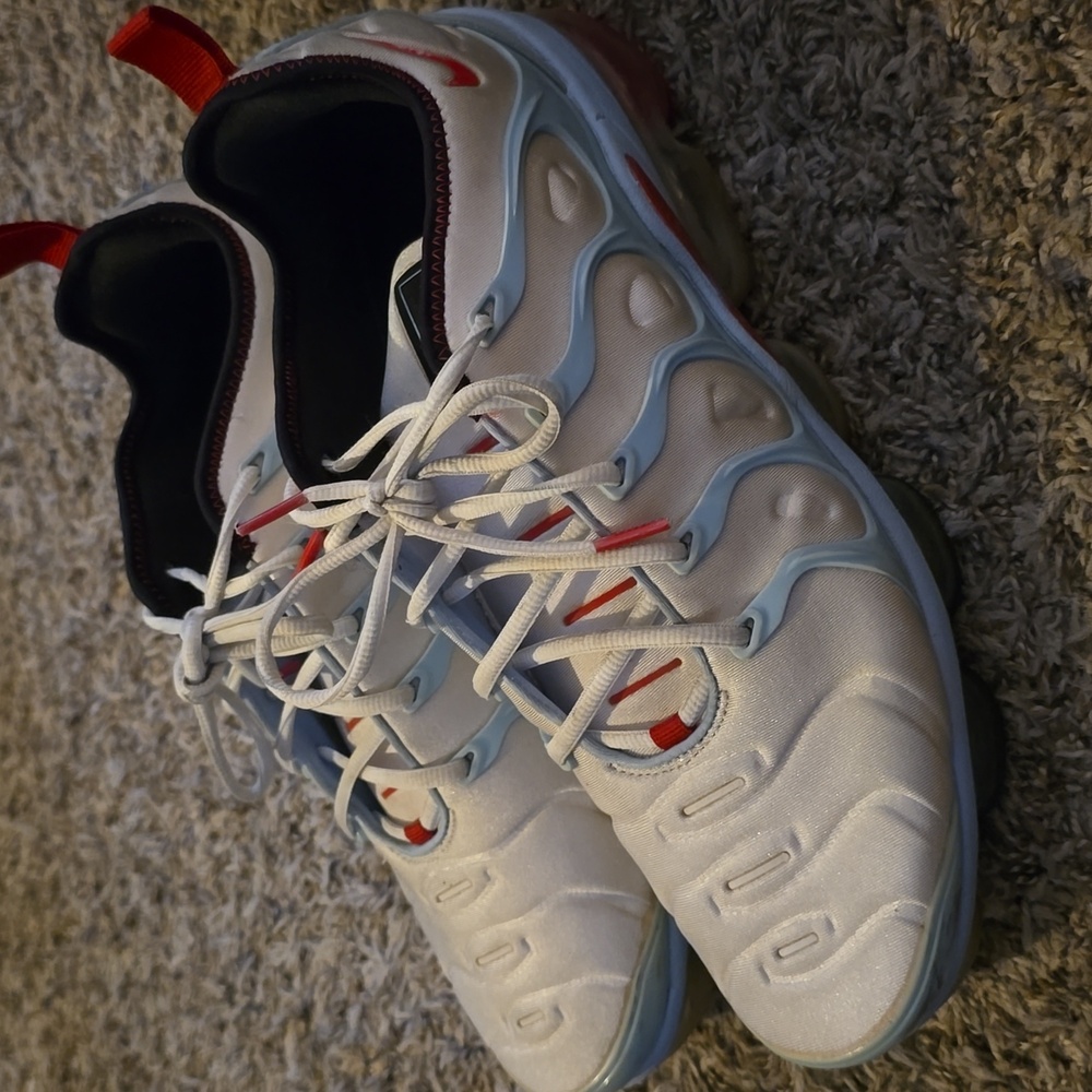 Nike VaporMax Air Max Plus Chicago White Blue Red Sneakers 12
